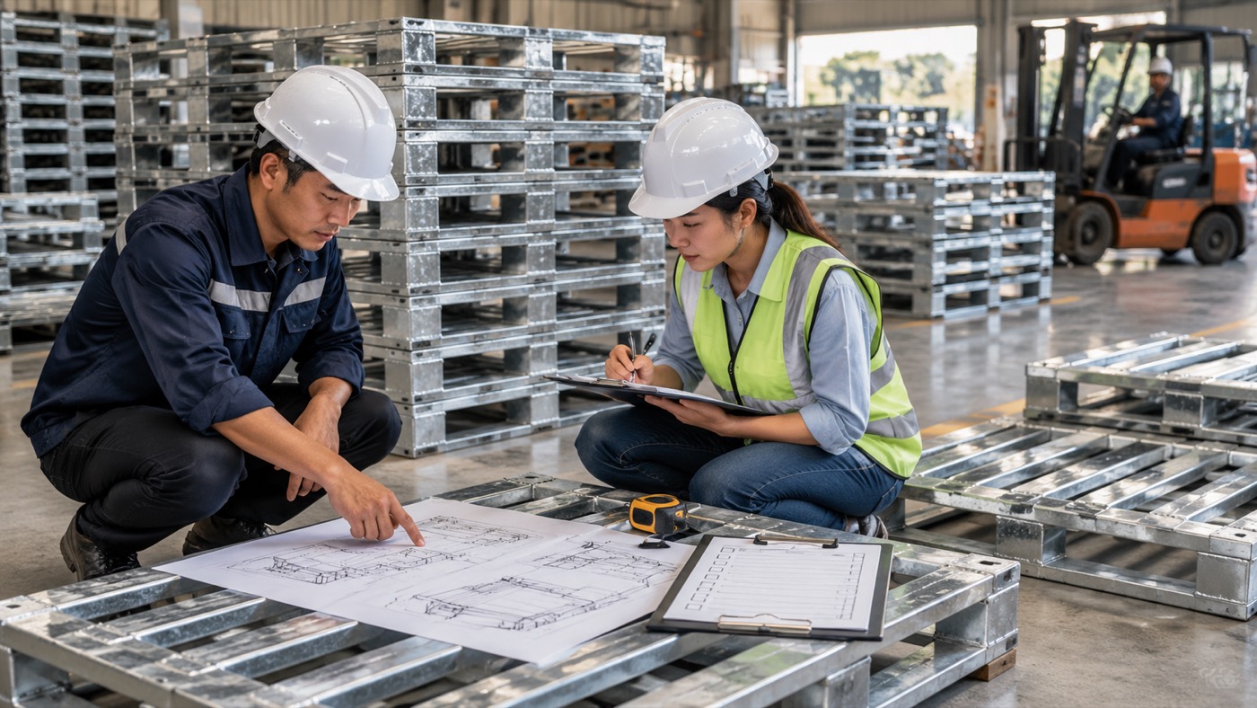 Checklist triển khai pallet thép: các yếu tố quyết định chi phí và cách yêu cầu báo giá