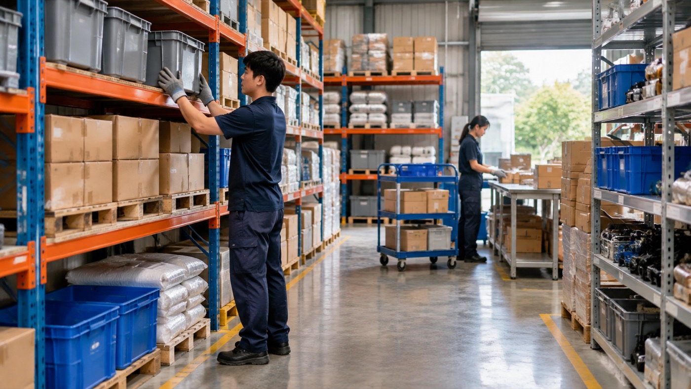 Sắp xếp kho nhỏ gọn gàng: nguyên tắc phân loại và duy trì