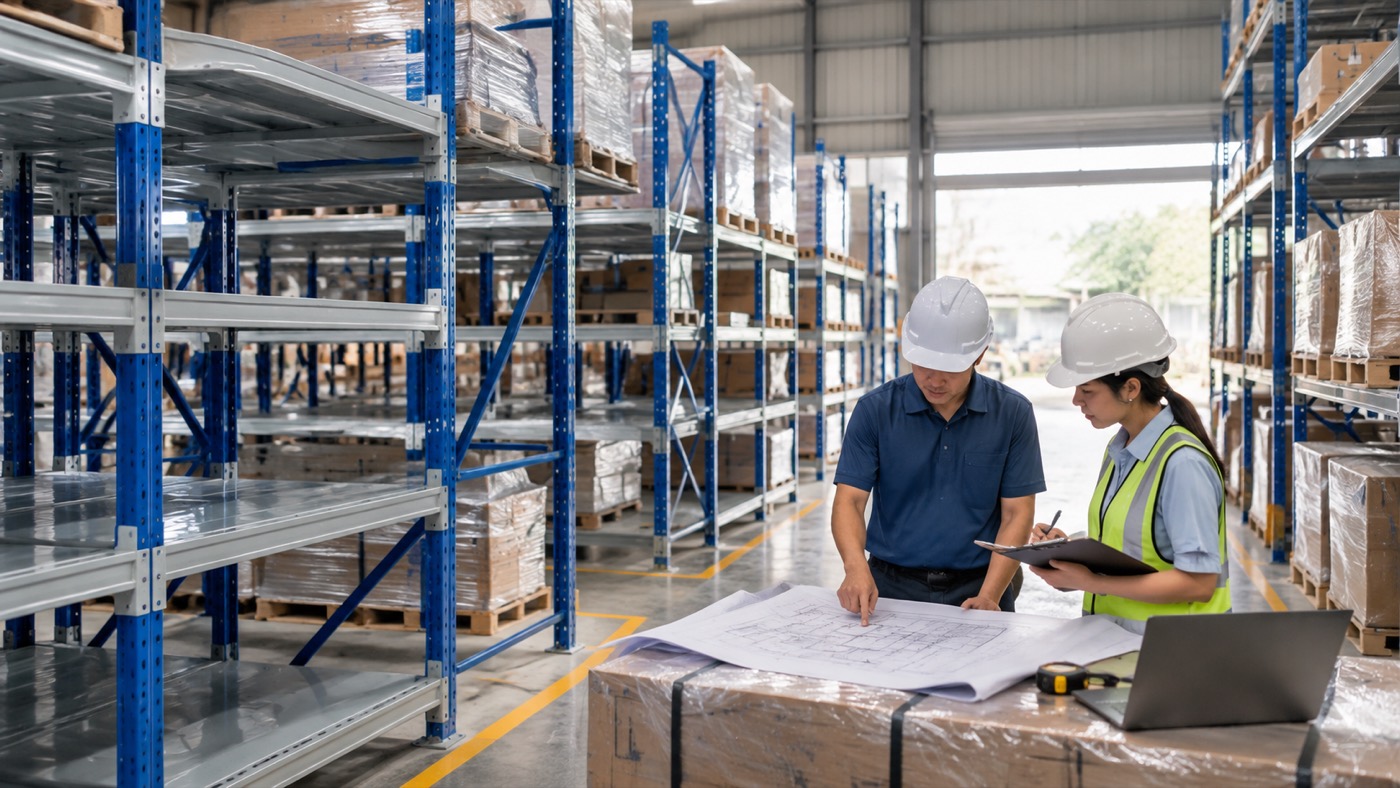 Checklist triển khai kệ kho hàng nặng: cách chọn cấu hình và triển khai an toàn