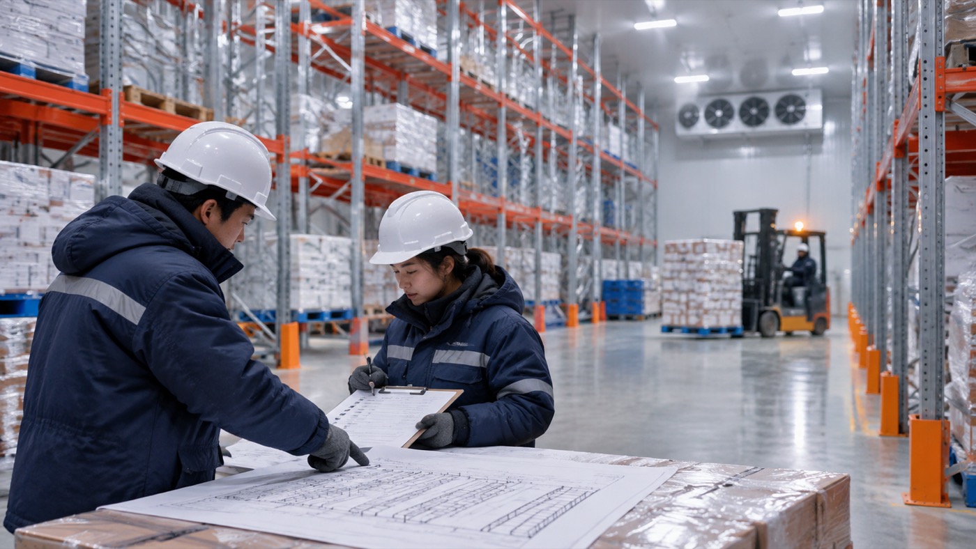Checklist triển khai kệ kho lạnh: thiết kế cho môi trường nhiệt độ thấp