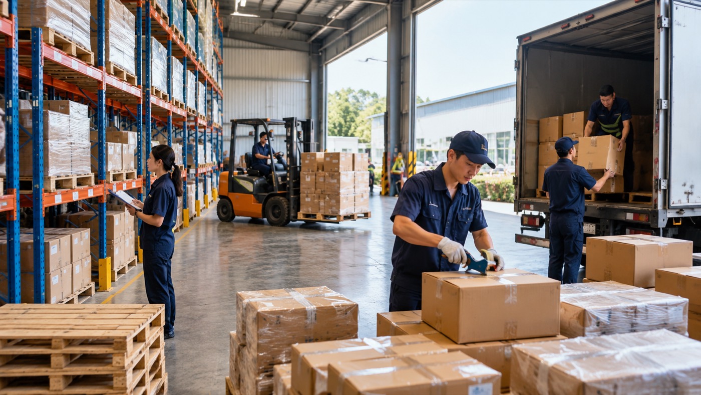 Vai trò của kho trong chuỗi cung ứng
