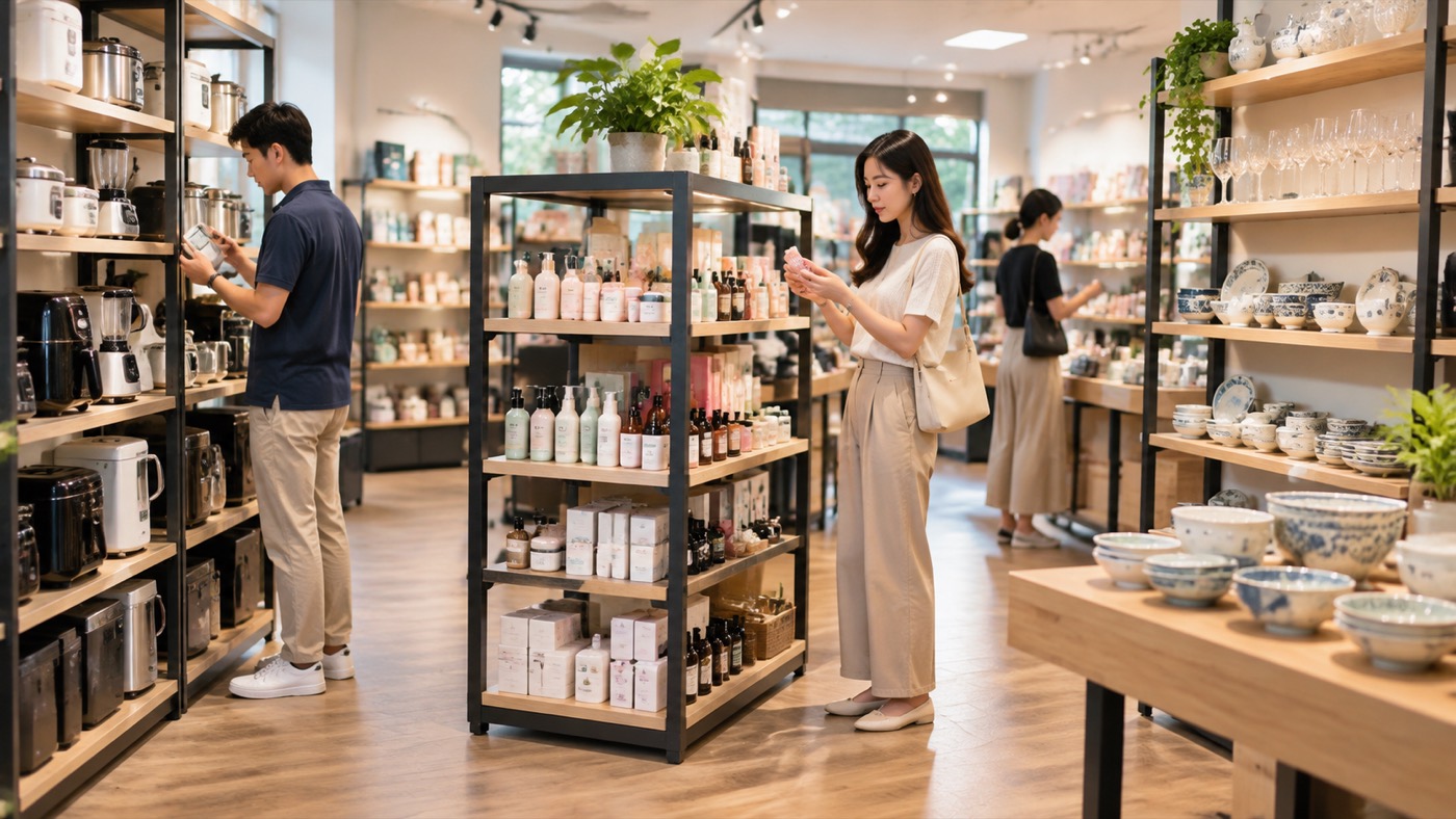 Bắt đầu từ hành vi mua và đặc tính hàng