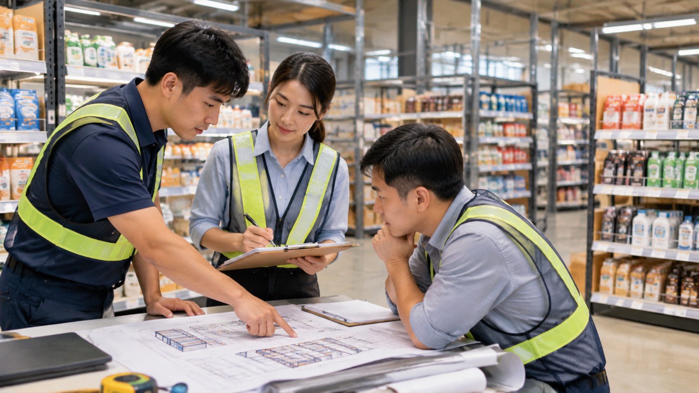 Checklist triển khai kệ trưng bày sản phẩm: thiết kế hỗ trợ bán hàng và an toàn
