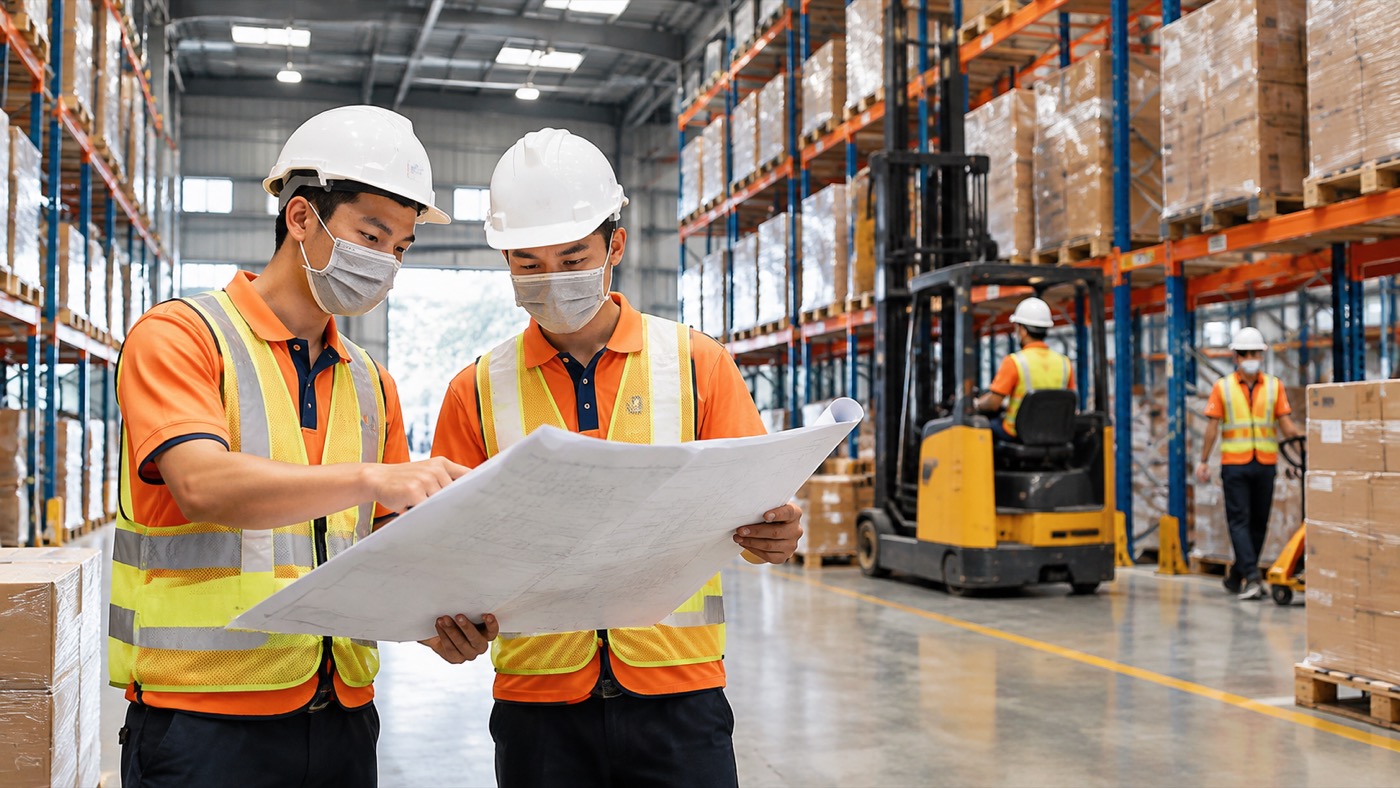 Thiết kế kho hàng: 6 bước tối ưu diện tích và luồng vận hành