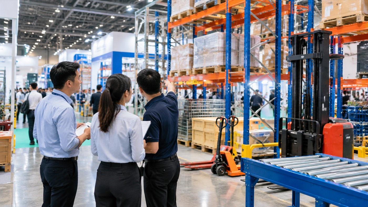 Checklist tham quan hội chợ để tìm giải pháp kho phù hợp