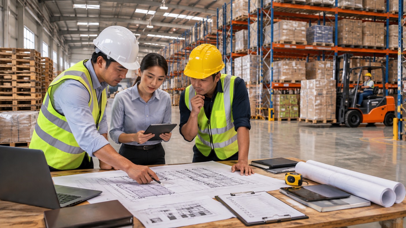 Checklist triển khai checklist tham quan hội chợ để tìm giải pháp kho phù hợp