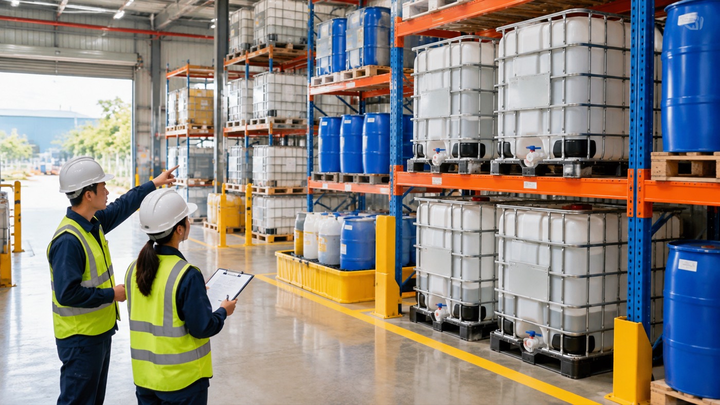 Thiết kế kho chứa hóa chất: nguyên tắc phân khu và an toàn