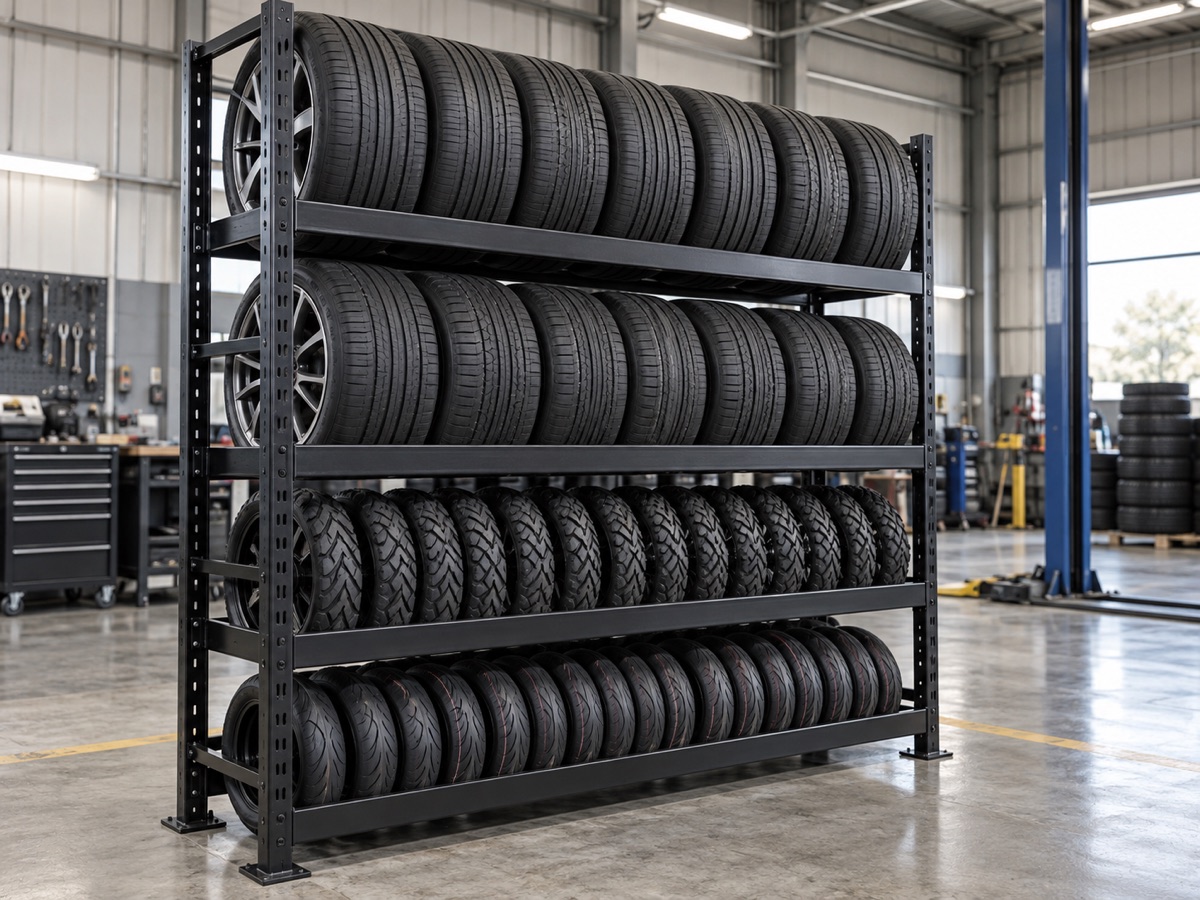 Pallet để lốp xe – Kệ để vỏ xe máy, ô tô giá rẻ