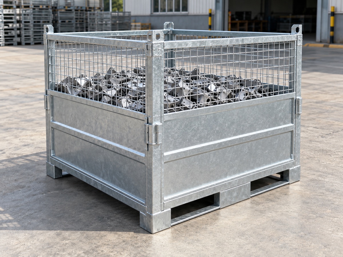 Pallet lồng – Pallet thùng sắt